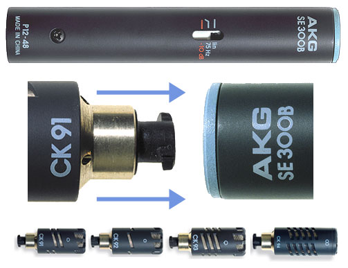 AKG SE300B - <p>The SE300 B is the Colette pre-amp for the Blue