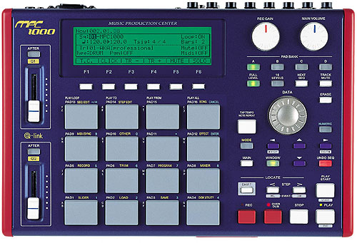 Akai MPC1000 - AKAI MPC1000 MIDI Production Workstation,
