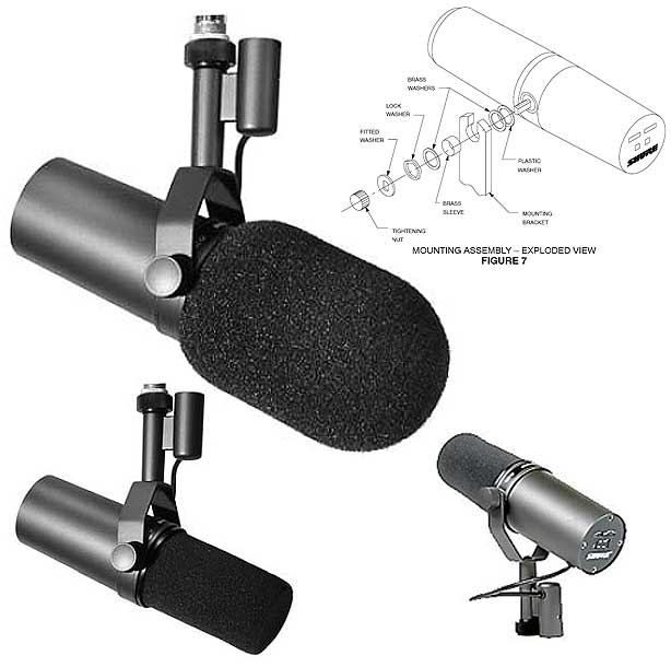 Shure SM7B - manual - SHURE SM7B studio microphone as used by Micheal  Jackson & Metallica's James Hetfield etc. A total cl