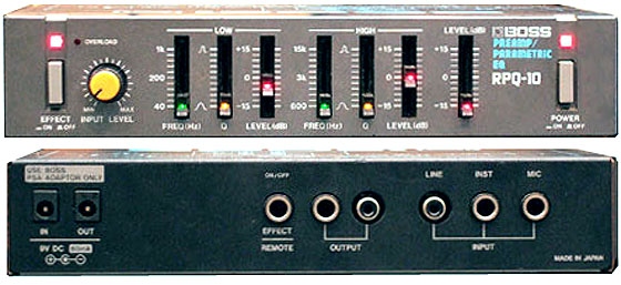 RPQ-10 Micro Rack - line level TalkBass.com