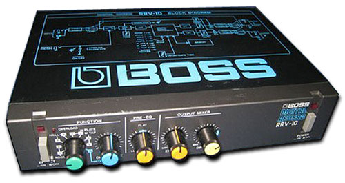 Boss RRV-10 - <p>Reverb unit from the 80's classic BOSS Micro Rack