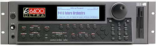 Emu E6400 ULTRA - EMU E6400 ULTRA Sampler, 64-voice polyphonic