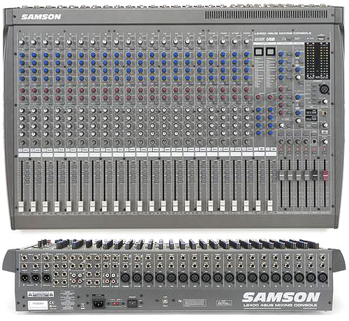 Mixer 1/4 Ply Light Duty Economy ATA Case Fits Samson L2400 Mixer 
