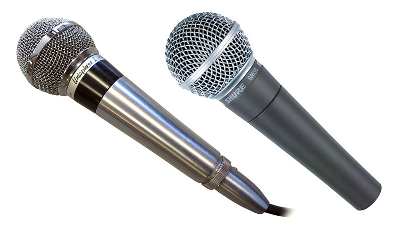Shure SM58 - <p>Released in 1966, the SM58 evolved from the Model 565  (image left) & has the exact same Unidy