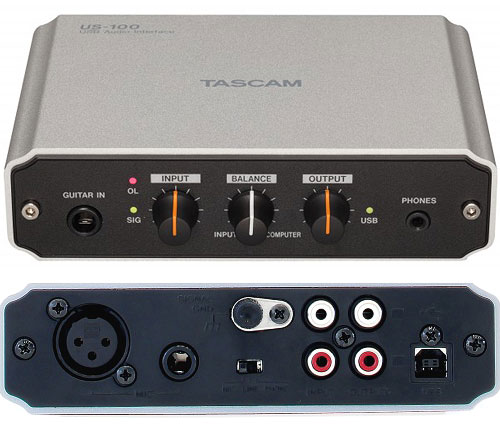 TASCAM US-100 オーディオインターフェース | chicshabu.com