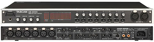 Tascam US-2000 - Tascam US-2000 USB Audio Interface - 16 in/4 out 