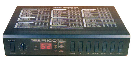 Yamaha R100 - manual - A cheap reverb from yamaha you can find in 