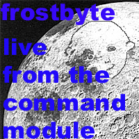Live from the command module cover graphic